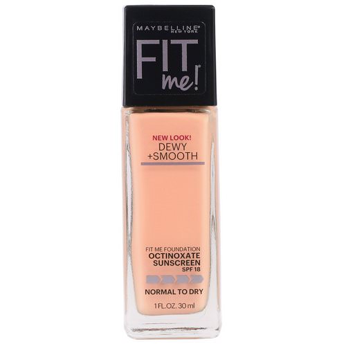 Maybelline, Fit Me, Dewy + Smooth Foundation, 228 Soft Tan, 1 fl oz (30 ml) Review