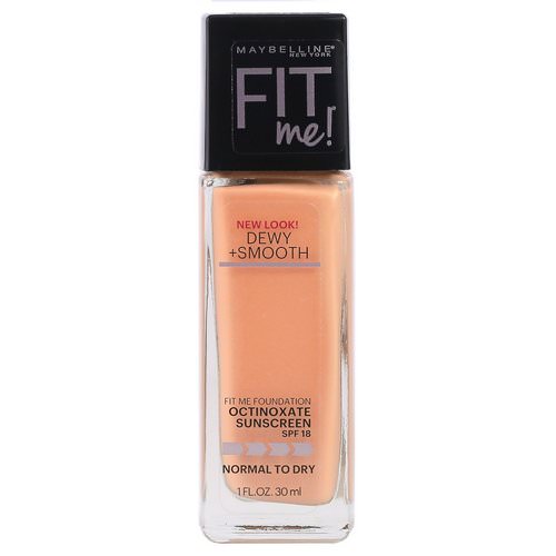 Maybelline, Fit Me, Dewy + Smooth Foundation, 310 Sun Beige, 1 fl oz (30 ml) Review