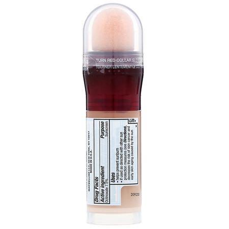 遮瑕, 臉部: Maybelline, Instant Age Rewind, Eraser Treatment Makeup, 220 Sandy Beige, 0.68 fl oz (20 ml)