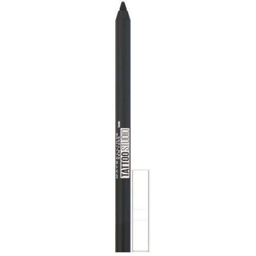 Maybelline, TattooStudio, Gel Eyeliner Pencil, 900 Deep Onyx, 0.04 oz (12 g) Review