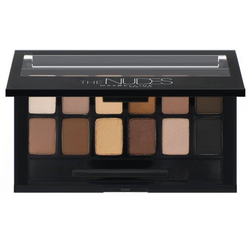 Maybelline, The Nudes Eyeshadow Palette, 0.34 oz (9.6 g) Review