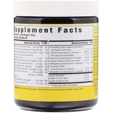 男人的多種維生素, 男人的健康: MegaFood, Daily Multi Powder for Men, 3.15 oz (89.4 g)