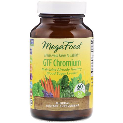 MegaFood, GTF Chromium, 60 Tablets Review