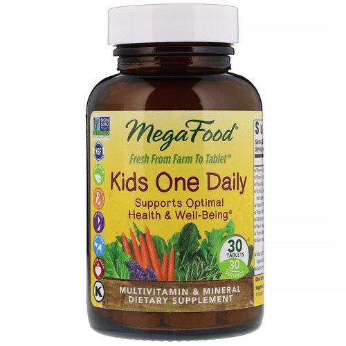 MegaFood, Kids One Daily, 30 Tablets Review