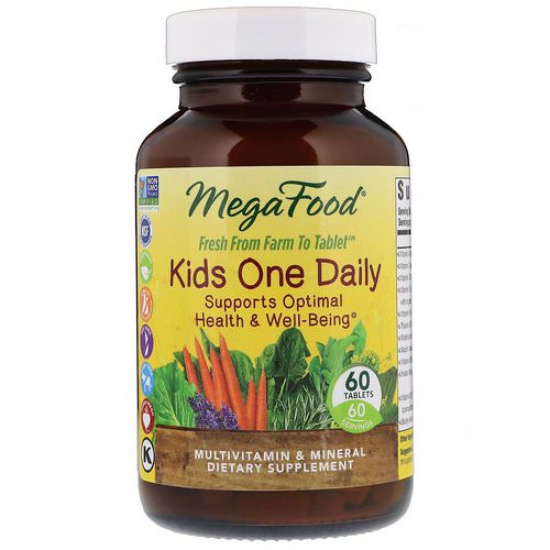 MegaFood, Kids One Daily, 60 Tablets Review