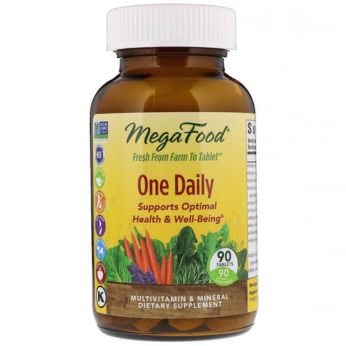 MegaFood, One Daily, 90 Tablets Review