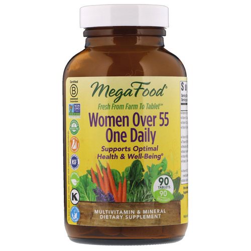 MegaFood, Women Over 55 One Daily, 90 Tablets Review