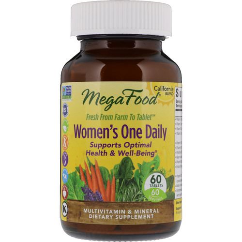 MegaFood, Women's One Daily, 60 Tablets Review