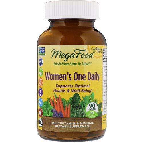MegaFood, Women's One Daily, 90 Tablets Review