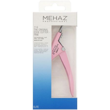 指甲, 指甲: Mehaz, The Original Edge Cutter, Pink, 1 Cutter