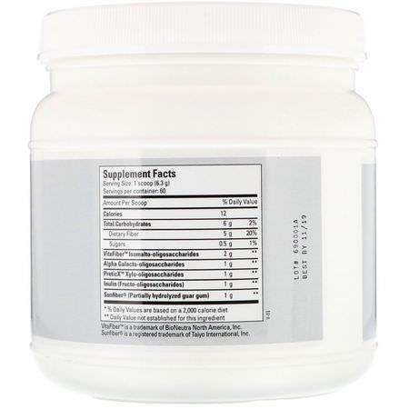 益生元纖維菊粉, 纖維: Metabolic Maintenance, BioMaintenance, Prebiotic + Fiber, 13.3 oz (378 g)