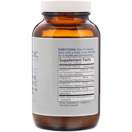 流感, 咳嗽: Metabolic Maintenance, Buffered Vitamin C with Bioflavonoids, 1,000 mg, 90 Capsules