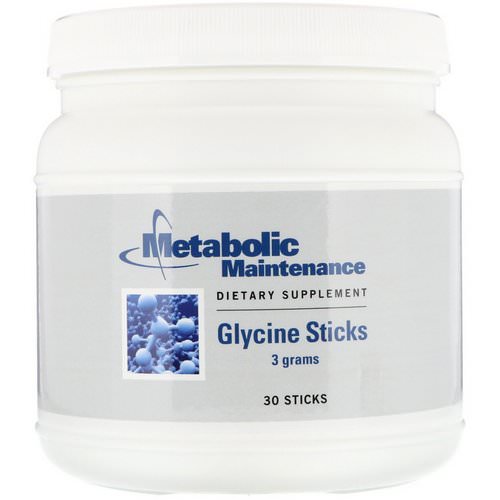 Metabolic Maintenance, Glycine Sticks, 30 Sticks, (3 g) Each Review