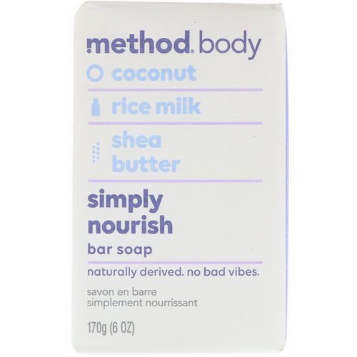 Method, Body, Simply Nourish, Bar Soap, 6 oz (170 g) Review