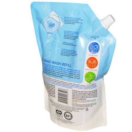 洗手液補充劑, 淋浴器: Method, Gel Hand Wash Refill, Sweet Water, 34 fl oz (1 L)