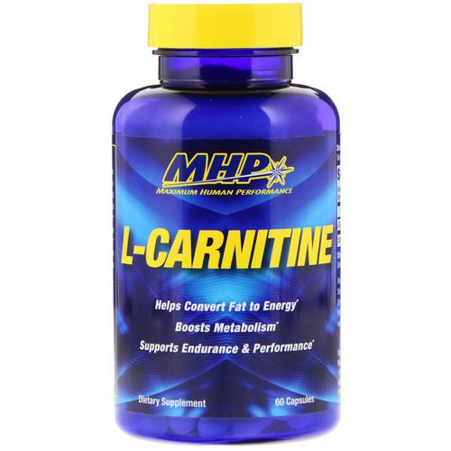 MHP, L-Carnitine, 60 Capsules Review