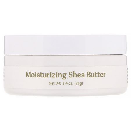 潤膚乳, 乳木果油: Mild By Nature, Moisturizing Shea Butter, 3.4 oz (96 g)