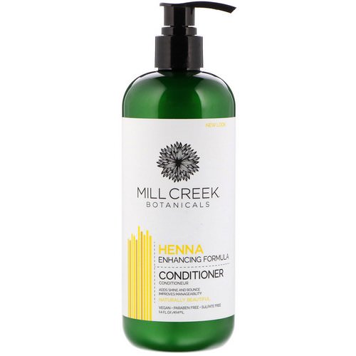Mill Creek Botanicals, Henna Conditioner, Enhancing Formula, 14 fl oz (414 ml) Review