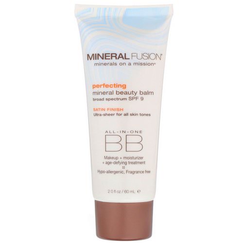 Mineral Fusion, Mineral Beauty Balm, SPF 9, Perfecting, 2.0 oz (60 ml) Review