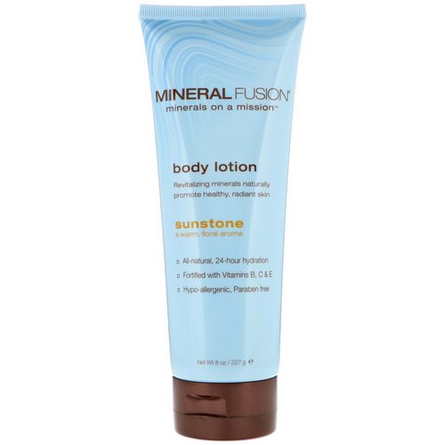 Mineral Fusion, Body Lotion, Sunstone, 8 oz (227 g) Review