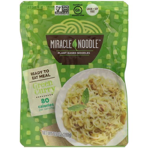 Miracle Noodle, Ready-to-Eat Meal, Green Curry, 9.9 oz (280 g) Review