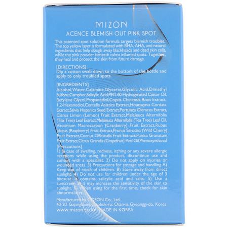 瑕疵, 粉刺: Mizon, A.C Care Solution, Acence Blemish Out Pink Spot, 1.01 fl oz (30 ml)