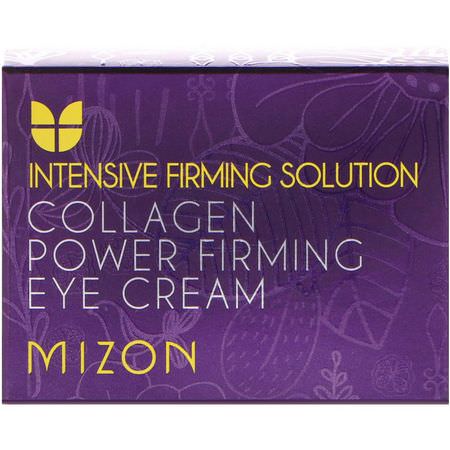 眼霜, K美容保濕霜: Mizon, Collagen Power Firming Eye Cream, 0.84 oz (25 ml)