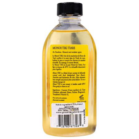 身體按摩油: Monoi Tiare Tahiti, Sun Tan Oil With Sunscreen, 4 fl oz (120 ml)