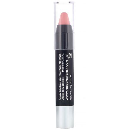 唇膏, 嘴唇: MOODmatcher, Twist Stick, Lip Color, Pink, 0.10 oz (2.9 g)