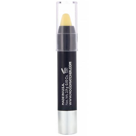 唇膏, 嘴唇: MOODmatcher, Twist Stick, Lip Color, Yellow, 0.10 oz (2.9 g)