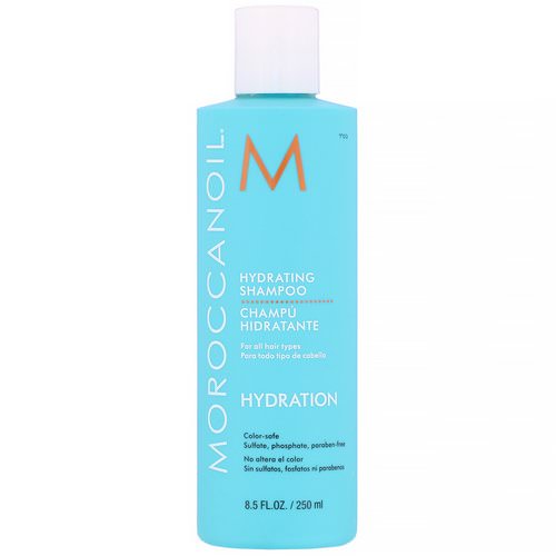 Moroccanoil, Hydrating Shampoo, Hydration, 8.5 fl oz (250 ml) Review