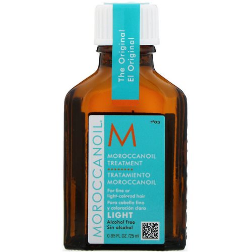 Moroccanoil, Moroccanoil Treatment, Light, 0.85 fl oz (25 ml) Review
