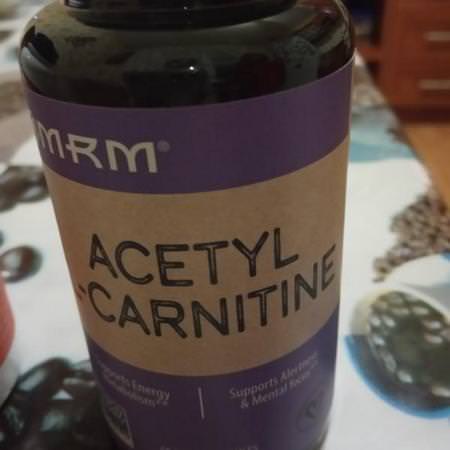 MRM Acetyl L-Carnitine - 乙酰左旋肉鹼, 氨基酸, 補充劑