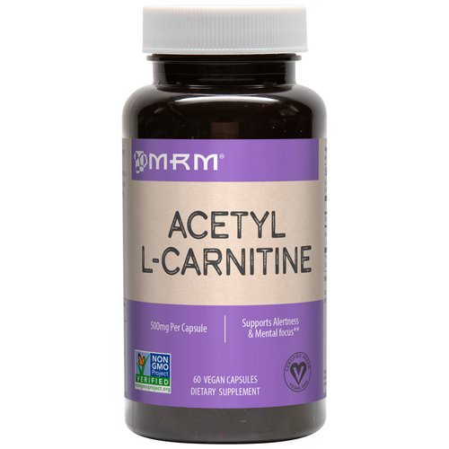 MRM, Acetyl L-Carnitine, 500 mg, 60 Vegan Capsules Review
