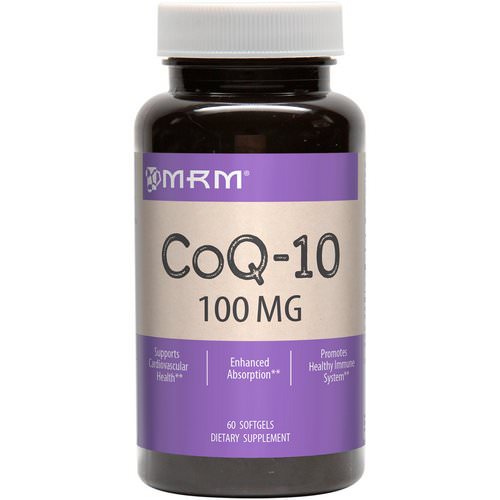 MRM, CoQ-10, 100 mg, 60 Softgels Review
