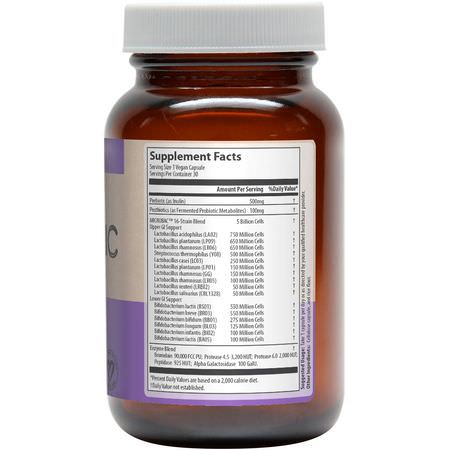 益生菌, 消化: MRM, Daily Probiotic, 30 Vegan Capsules