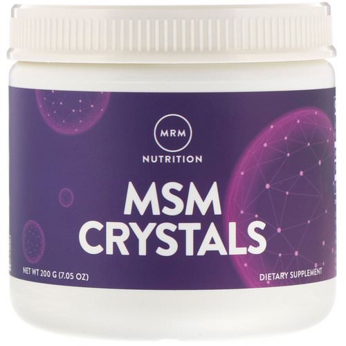 MRM, MSM Crystals, 1,000 mg, 7.05 oz (200 g) Review