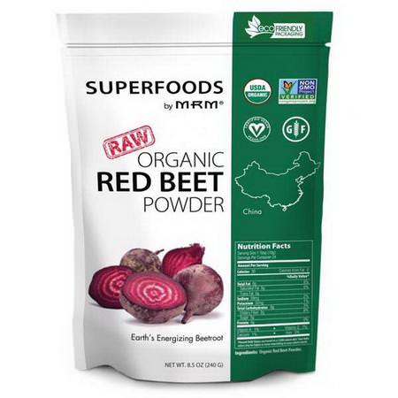 MRM Beet - 甜菜, 超級食物, 綠色, 補品