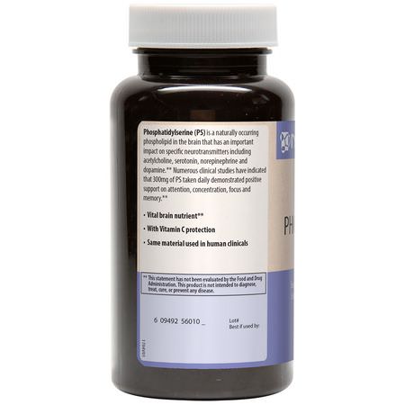 MRM Phosphatidylserine - 磷脂酰絲氨酸, 磷脂, 補充劑