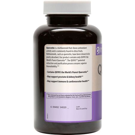 MRM Quercetin - 槲皮素, 抗氧化劑, 補充劑