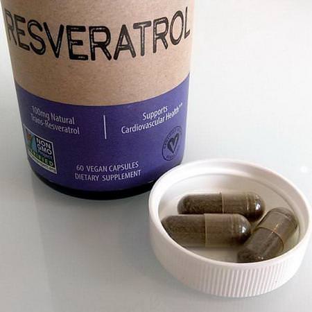 MRM, Resveratrol, 60 Vegan Capsules