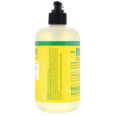 洗手液, 淋浴: Mrs. Meyers Clean Day, Hand Soap, Honeysuckle Scent, 12.5 fl oz (370 ml)