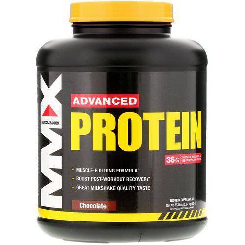 MuscleMaxx, Advanced Protein, Chocolate, 5 lb (2.27 kg) Review