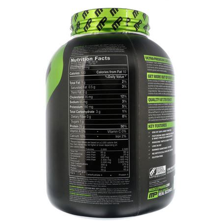 乳清蛋白, 運動營養: MusclePharm, Combat 100% Whey Protein, Cookies 'n' Cream, 5 lbs (2269 g)