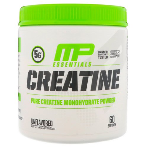 MusclePharm, Essentials Creatine, Unflavored, 0.66 lbs (300 g) Review