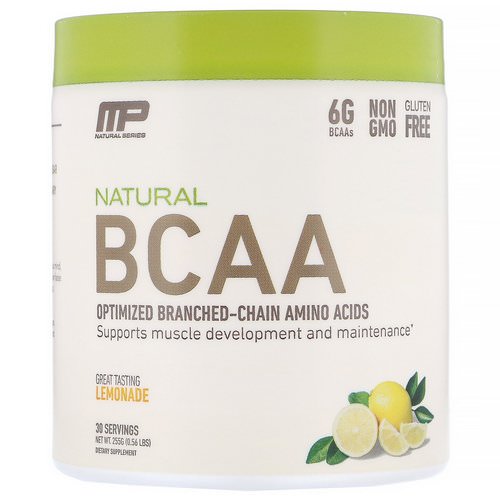 MusclePharm, Natural BCAA, Lemonade, 0.56 lbs (255 g) Review