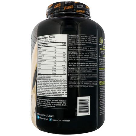 乳清蛋白, 運動營養: Muscletech, Nitro Tech, 100% Whey Gold, Cookies and Cream, 5.53 lbs (2.51 kg)