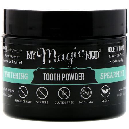 My Magic Mud Whitening Fluoride Free - 無氟, 美白, 牙膏, 口腔護理