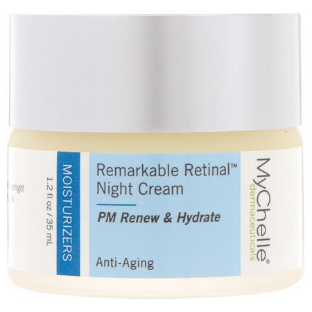 MyChelle Dermaceuticals Night Moisturizers Creams Retinol Beauty - 視黃醇, 夜間保濕霜, 面霜, 面部保濕霜