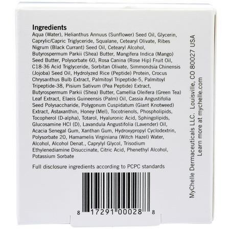 肽, 面霜: MyChelle Dermaceuticals, Supreme Polypeptide Moisturizers, Cream Unscented, 1.2 fl oz (35 ml)